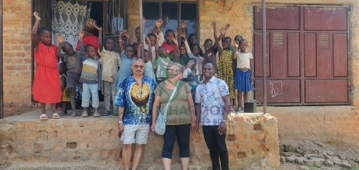 Visiting the children's home