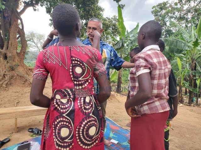 One of our elder children in Uganda
